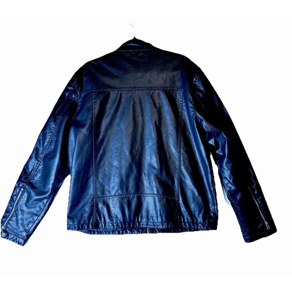 Wilson Leather Moto Jacket Men’s Size XL Soft Leather Zippers Work - Picture 3 of 16